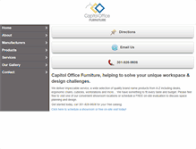 Tablet Screenshot of capitolofficefurniture.com